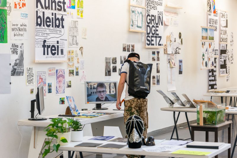 Jahresausstellung. Foto: Hochschulpressestelle