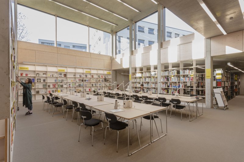 Bibliothek. Foto: Iona Dutz