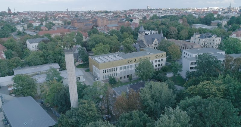 Flugansicht Campus Design (Neuwerk)